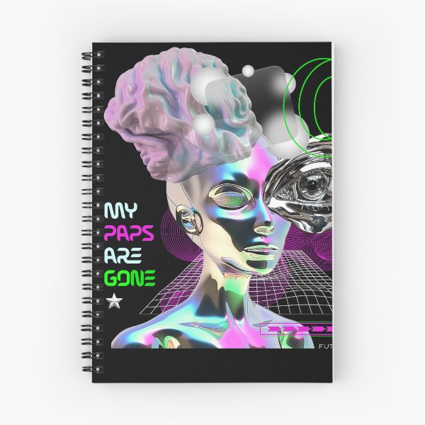 Item preview, Mental Health Humor Shirt My Paps Are Gone Futuristic Statue Graphic Tee IIH PTC Funny Chronic Illness Shirt Chronic Illness Humor Spoonie Life designed and sold by RealLifeMerchies.