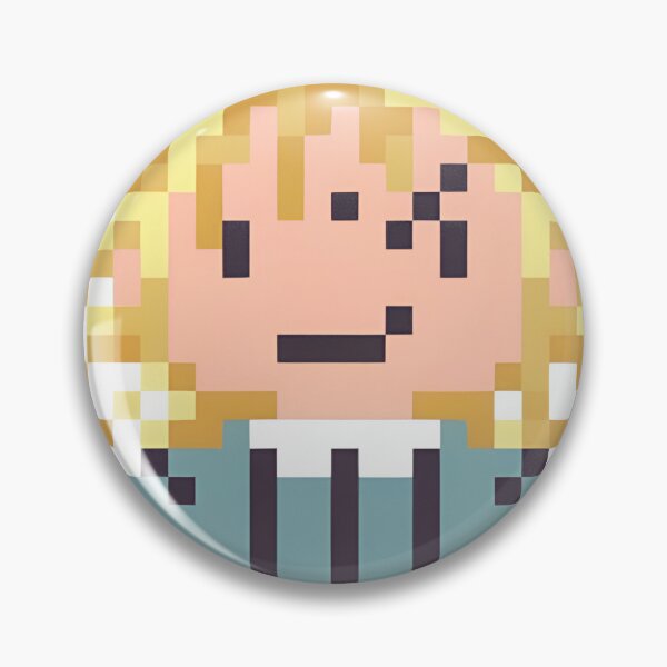 Item preview, Small Pixel Kid with Messy Blond designed and sold by tunsiunhin.