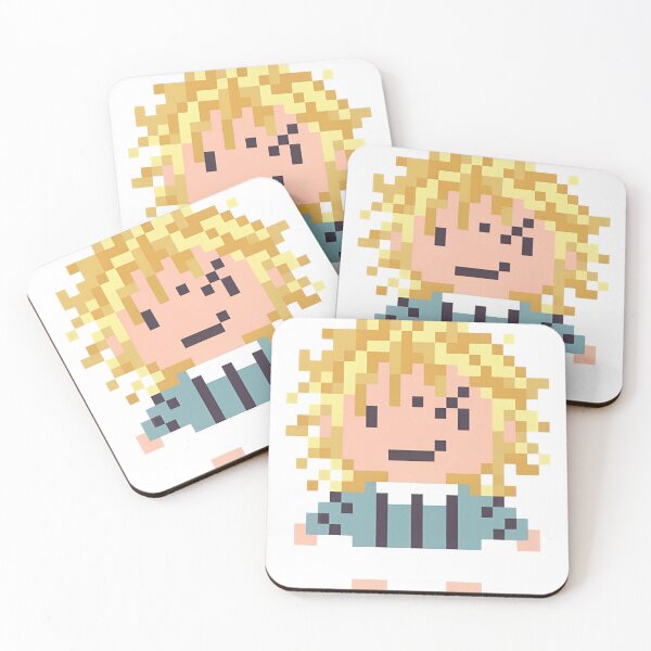 Item preview, Small Pixel Kid with Messy Blond designed and sold by tunsiunhin.