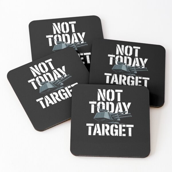 Item preview, Not Today Target FC Fire Controlman CIWS Military Design designed and sold by Fitswear.