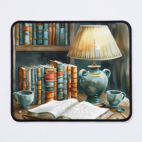 Item preview, The Scholar's Sanctuary - Dark Academia Watercolor Library designed and sold by VineVibe16Studio.