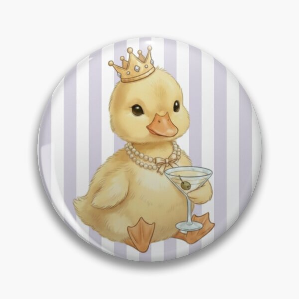 Item preview, Copy of Coquette Duck Princess Aesthetic Cute Duck Vintage Soft Girl Queen Duck Design designed and sold by ChipchaOddities.