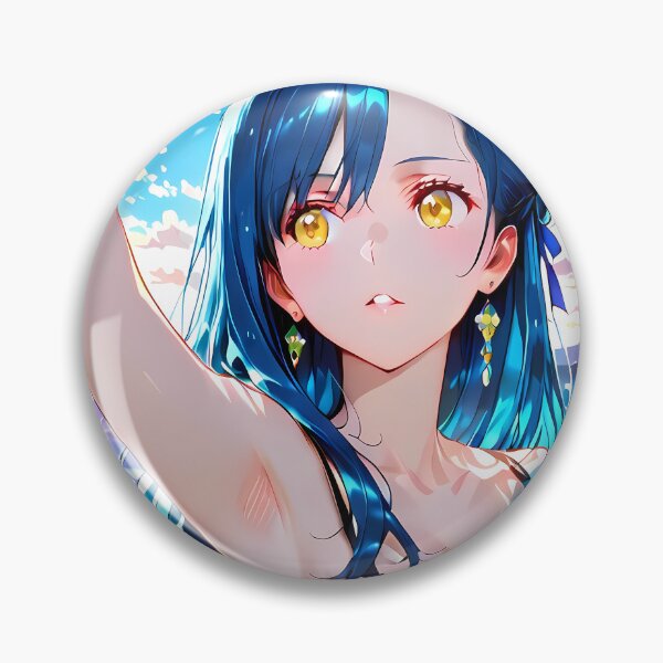Item preview, Myne Ascendance of a Bookworm Summer Sea Blue Portrait designed and sold by Tokyonomad.