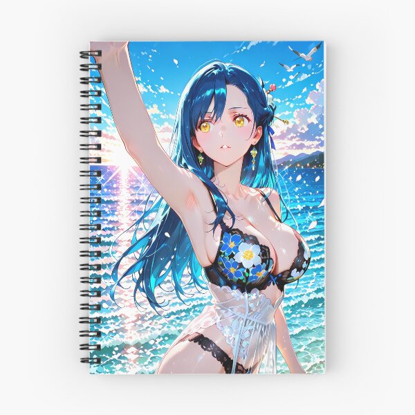Item preview, Myne Ascendance of a Bookworm Summer Sea Blue Portrait designed and sold by Tokyonomad.