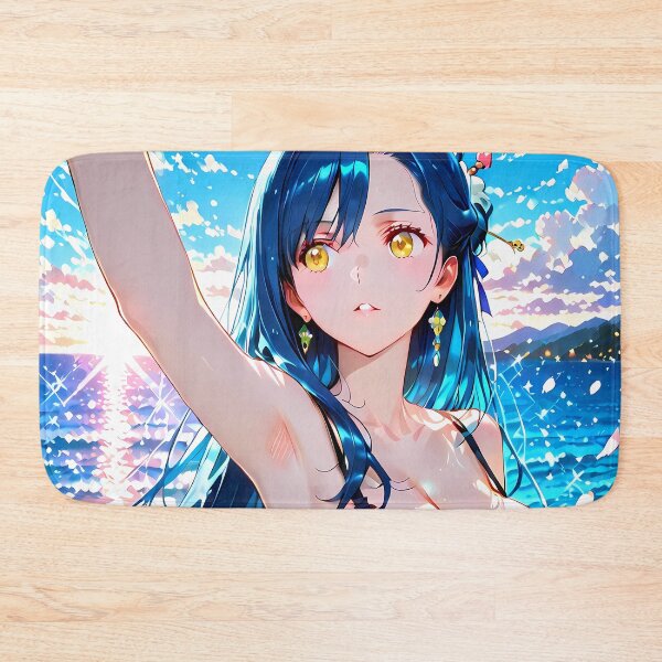 Item preview, Myne Ascendance of a Bookworm Summer Sea Blue Portrait designed and sold by Tokyonomad.