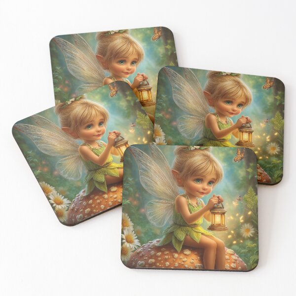 Item preview, The Lantern Fairy of Mushroom Hollow designed and sold by MyMagicalPlace.