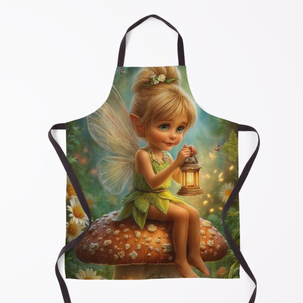Item preview, The Lantern Fairy of Mushroom Hollow designed and sold by MyMagicalPlace.