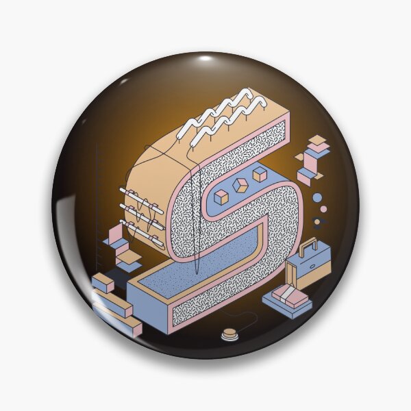 Item preview, Isometric Letter S - Modern Architect & Design Studio Workspace designed and sold by Soluna Studio.