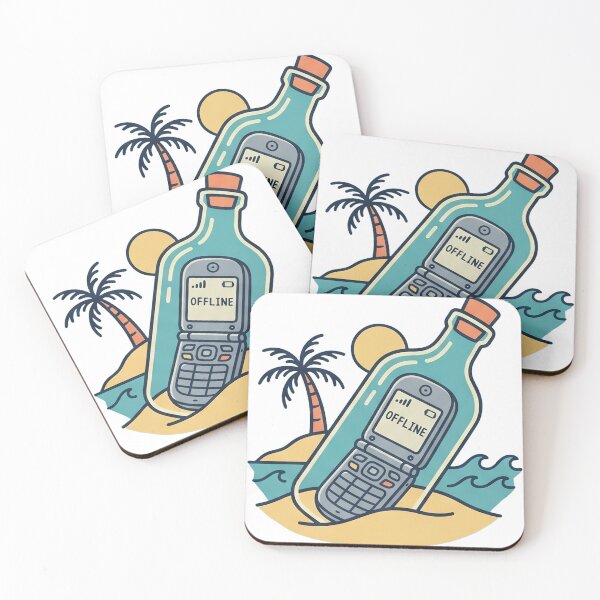 Item preview, Offline Message in a Bottle Beach designed and sold by journeyengine.