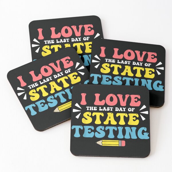 Item preview, End of School Year Funny "I love the last day of State Testing" Retro Shirt designed and sold by PhocoNibict.