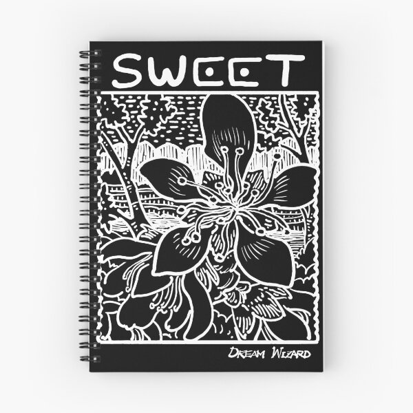 Item preview, Simple flower drawing #02 Black/white designed and sold by DW_create.