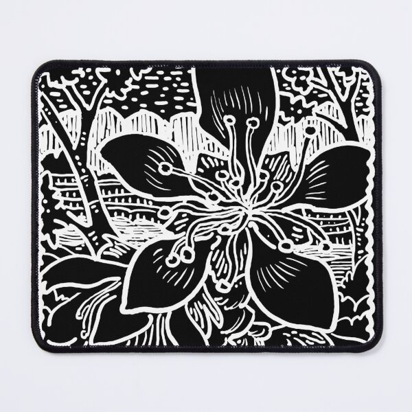 Item preview, Simple flower drawing #02 Black/white designed and sold by DW_create.