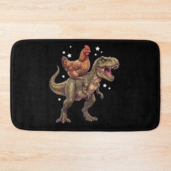 Item preview, Funny Chicken Riding T Rex Dinosaur Animal Lover designed and sold by TerryConnells.