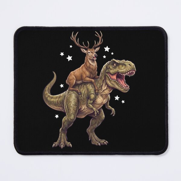 Item preview, Funny Deer Riding T Rex Dinosaur Animal Lover designed and sold by TerryConnells.