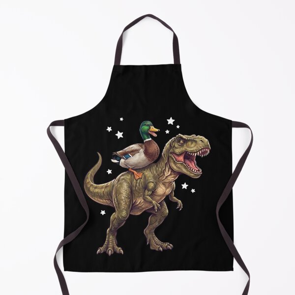 Item preview, Funny Duck Riding T Rex Dinosaur Animal Lover designed and sold by TerryConnells.