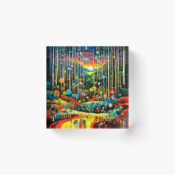 Item preview, Fantasy Forest at Sunset designed and sold by George Hutton Hunter.