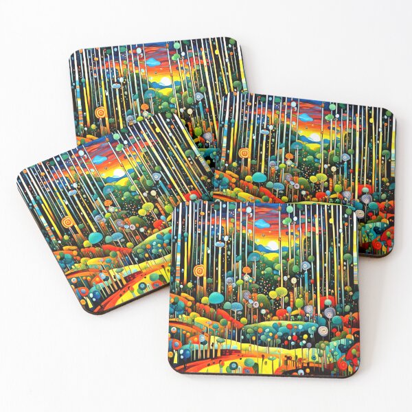 Item preview, Fantasy Forest at Sunset designed and sold by George Hutton Hunter.