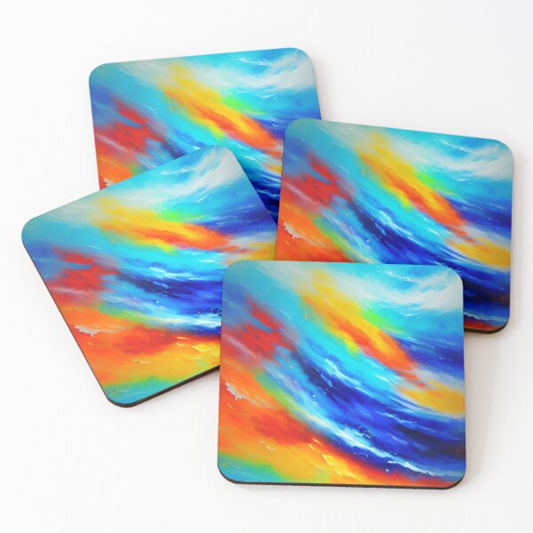 Item preview, Abstract Color Burst designed and sold by KAVRAO.