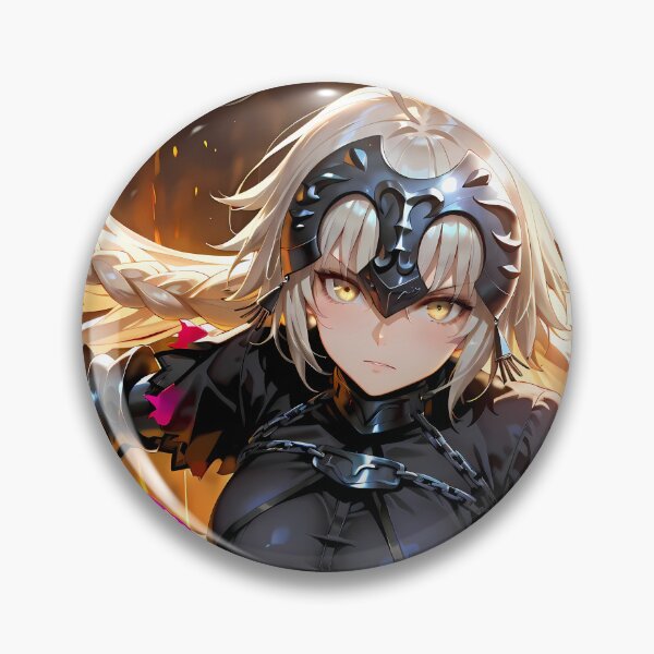 Artikelvorschau, Jeanne D'Arc Alter Fate Grand Order Anime Girl Waifu Flaming Gothic Dark Knight entworfen und verkauft von Tokyonomad.