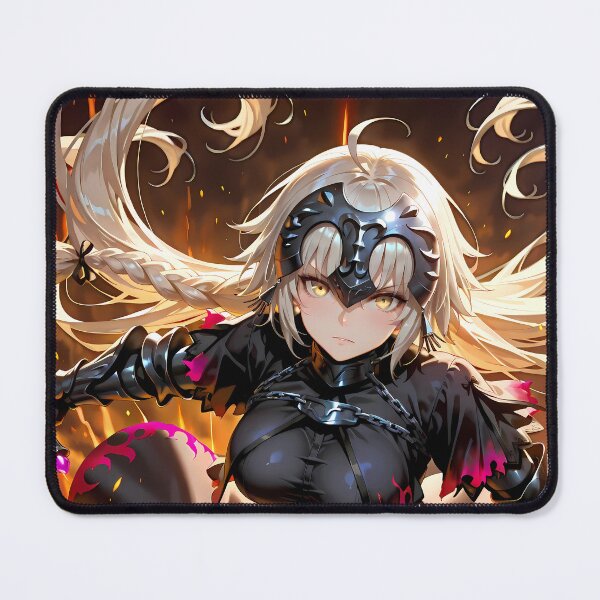 Item preview, D Jeanne D Arc Alter Fate Grand Order Anime Girl Waifu Flaming Gothic Dark Knight designed and sold by Tokyonomad.