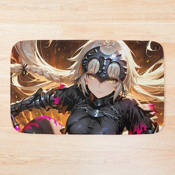 Item preview, D Jeanne D Arc Alter Fate Grand Order Anime Girl Waifu Flaming Gothic Dark Knight designed and sold by Tokyonomad.