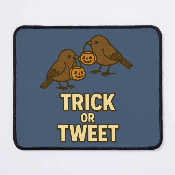 Item preview, Trick or Tweet: Halloween Birds with Candy Buckets designed and sold by ChirpInc.