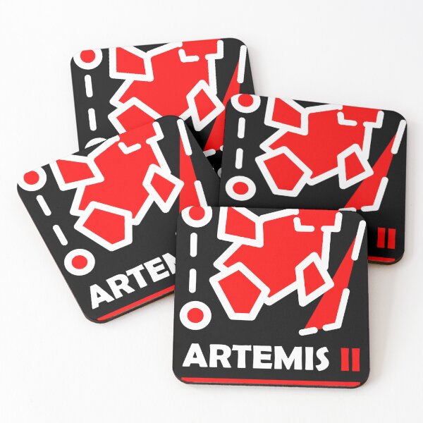 Item preview, Artemis II Tribute Vector Art with Geometric Precision & Strokes designed and sold by The Nomadic Designs.