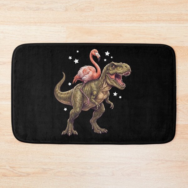 Item preview, Funny Flamingo Riding T Rex Dinosaur Animal Lover designed and sold by TerryConnells.
