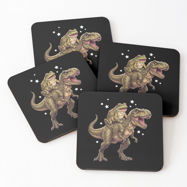 Item preview, Funny Frog Riding T Rex Dinosaur Animal Lover designed and sold by TerryConnells.