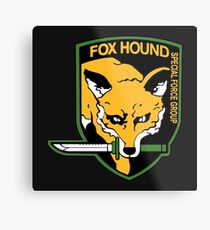 FOXHOUND Metal Print