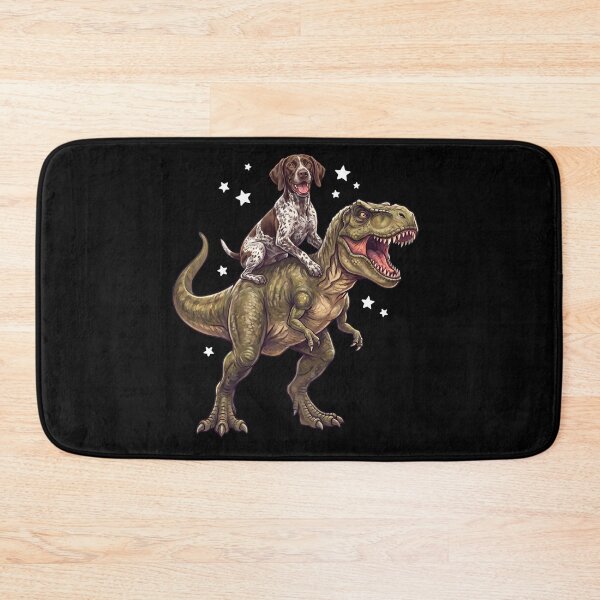 Item preview, Funny German Shorthaired Pointer Riding T Rex Dinosaur Dog Lover designed and sold by TerryConnells.