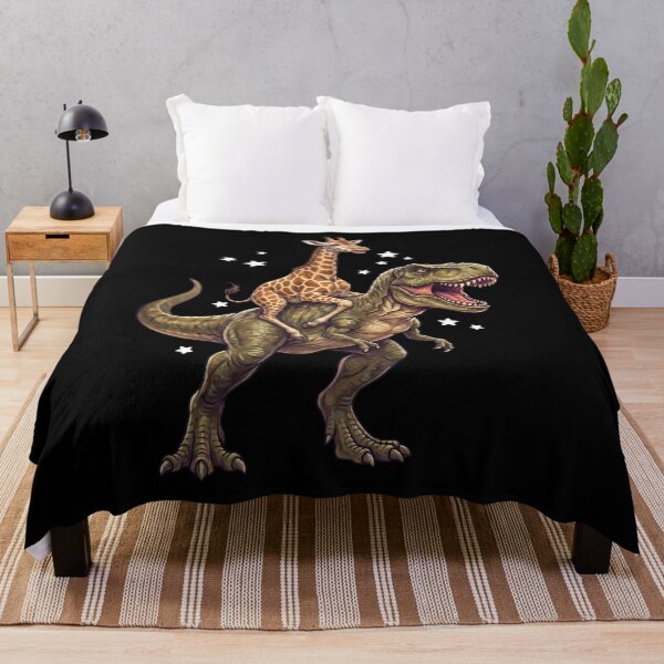 Item preview, Funny Giraffe Riding T Rex Dinosaur Animal Lover designed and sold by TerryConnells.
