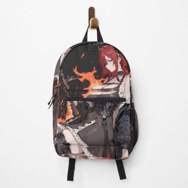 Item preview, Prelude Surtr Arknights Burning Inferno Battle Demon Girl designed and sold by Tokyonomad.