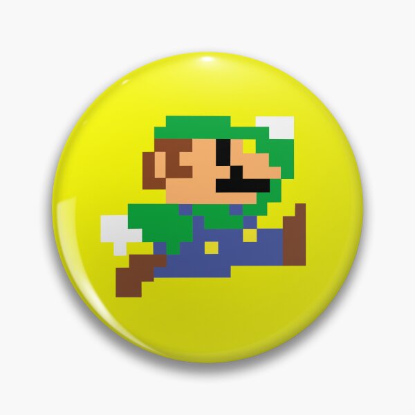 Item preview, Big Pixel Blocks on the Running and Jumping Bro 2 - classic gaming Retro designed and sold by ZERO-MIND.
