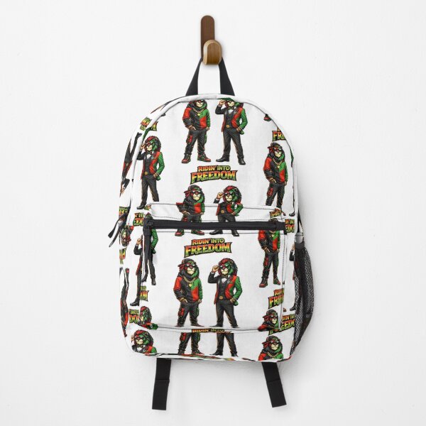 Item preview, Ridin Into Freedom Lion Streetwear Juneteenth Style Design designed and sold by ArtSpark Studio.