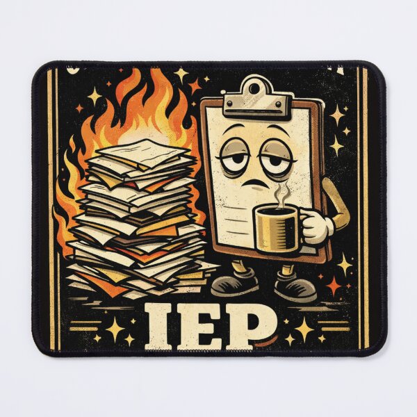 Item preview, Only You Can Prevent IEP Season Burnout T-Shirt, Special Education Teacher Gift, SPED Teacher Humor Graphic Tee designed and sold by Maravillio.