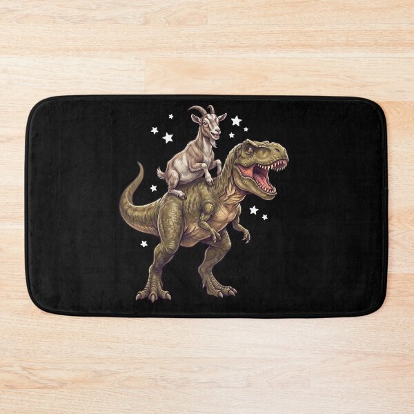 Item preview, Funny Goat Riding T Rex Dinosaur Animal Lover designed and sold by TerryConnells.