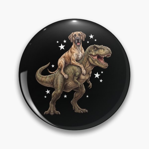 Item preview, Funny Great Dane Riding T Rex Dinosaur Dog Lover designed and sold by TerryConnells.