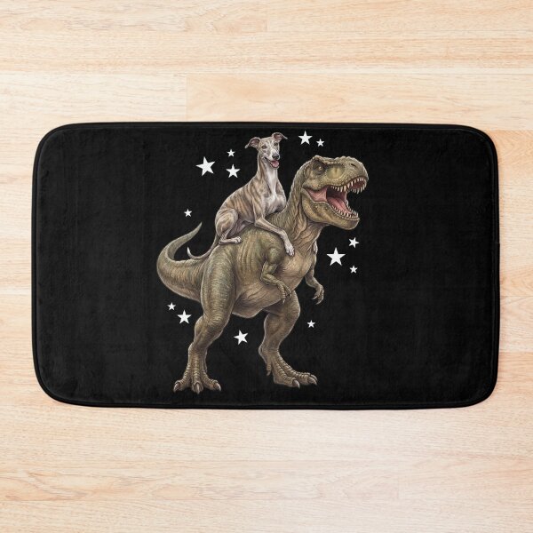 Item preview, Funny Greyhound Riding T Rex Dinosaur Dog Lover designed and sold by TerryConnells.