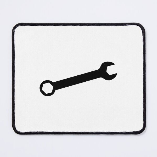 Item preview, Minimalist Combination Wrench Industrial Tool Graphic designed and sold by octozap.