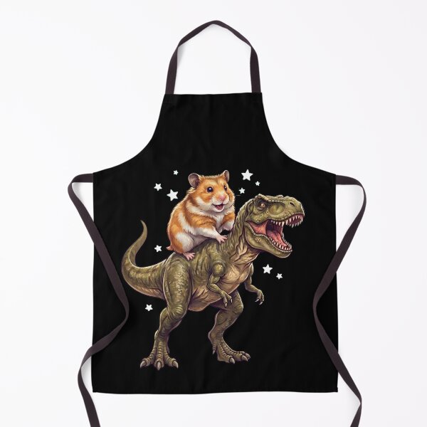 Item preview, Funny Hamster Riding T Rex Dinosaur Animal Lover designed and sold by TerryConnells.