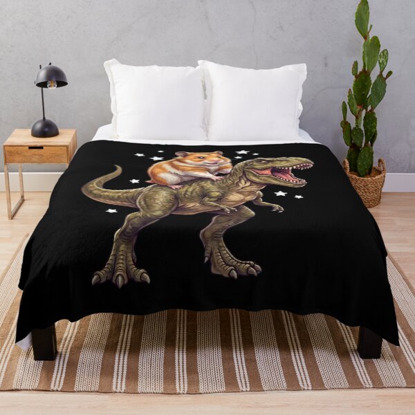 Item preview, Funny Hamster Riding T Rex Dinosaur Animal Lover designed and sold by TerryConnells.