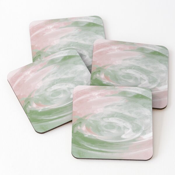 Item preview, 029-002 Sage Green and Dusty Rose, Image 2 of 3 designed and sold by nikoart001.