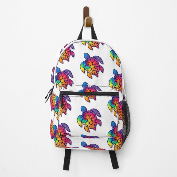Item preview, Vibrant Tie-Dye Sea Turtle Psychedelic Art designed and sold by Siriusvibes.