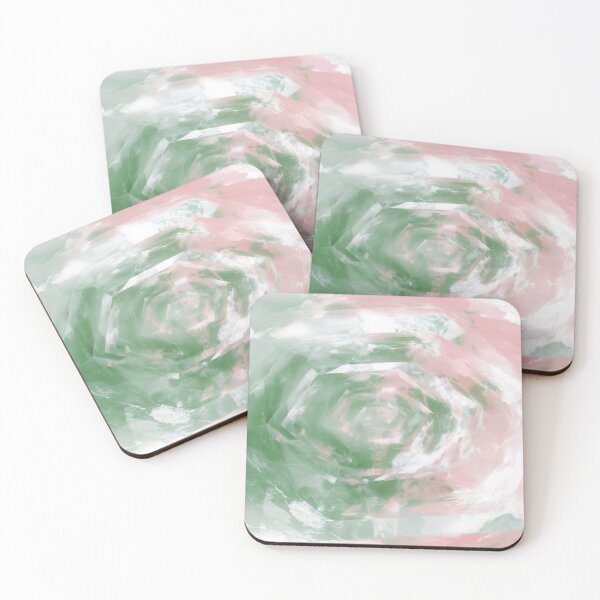 Item preview, 029-003 Sage Green and Dusty Rose, Image 3 of 3 designed and sold by nikoart001.