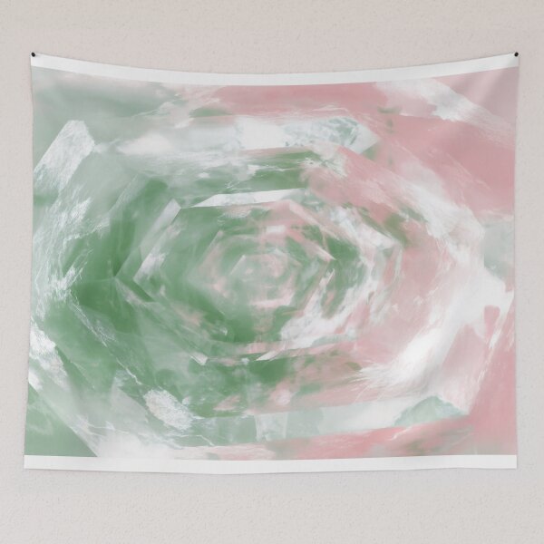 Item preview, 029-003 Sage Green and Dusty Rose, Image 3 of 3 designed and sold by nikoart001.