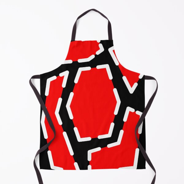 Item preview, Dashed Random Urban Maze - Edgy Geometric Abstract Design designed and sold by The Nomadic Designs.