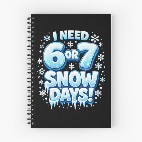 Item preview, I Need 6 or 7 Snow Days – Funny Teacher Winter designed and sold by THREE LITTLE BEANS.