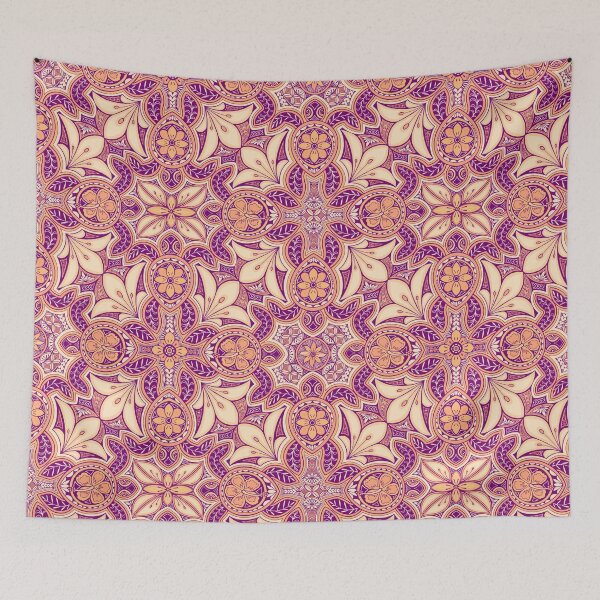 Item preview, tropical turtles tiger lily designed and sold by AprilAppleArt.