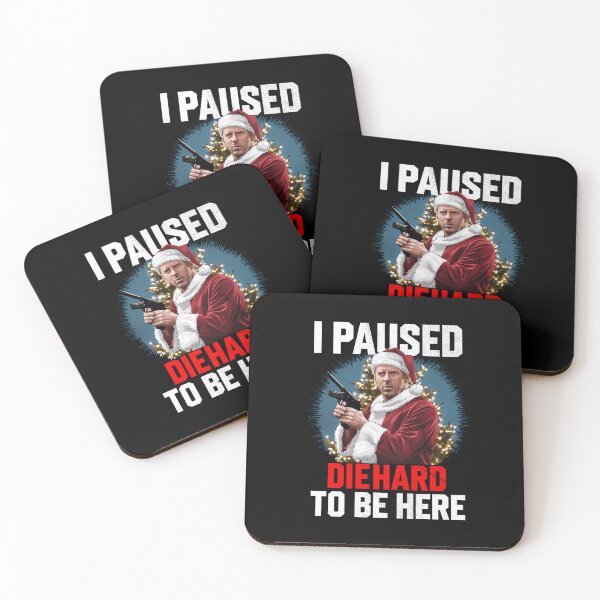 Item preview, I Paused Die Hard To Be Here - Funny Comedy Christmas Action Movie  designed and sold by dxsigned.